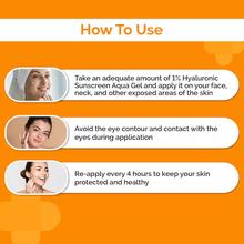 1% Hyaluronic Sunscreen Aqua Gel - 50g