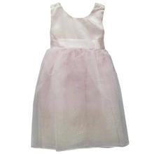 Light Pink Silk Frock For Girls