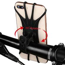 Bike Phone Holder & Bicycle Handle Phone Mount Holder Cradle