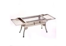 Stainless Steel Portable Wing Style Manual Charcoal  Folding Barbecue Grill Stand