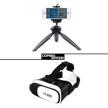 Combo of Mini Tripod And VR Box