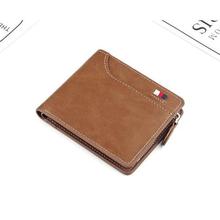 NO.ONEPAUL Leather Slim Wallets Mini Wallets Magic Card