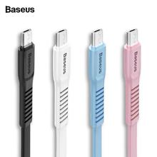 Baseus Flat Micro USB Cable Fast Charging Data Cable For Samsung Xiaomi Huawei Android Mobile Phone Charger Cord Microusb Cable