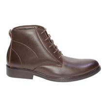 Black Horse Chocolate Brown Solid Lifestyle Boots For Men - 2017