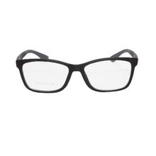 Black Rectangle Eyeglasses Frame (Unisex)