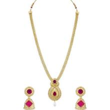 Sukkhi Graceful Gold Plated Traditional Necklace Set For