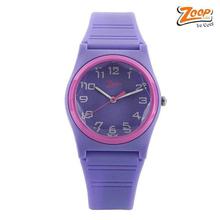 Zoop Purple Dial Analog Watch For Kids- C26010PP02