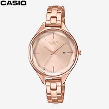 Casio Rose Gold Analog Watch For Women -SHE-4062PG-4AUDF