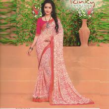 Designer Printed Georgette Saree