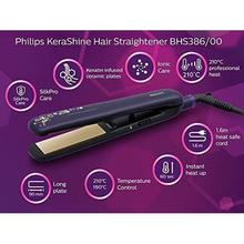 Philips BHS386 Kera Shine Straightener (Purple)