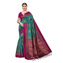 ANNI DESIGNER Silk Saree with Blouse Piece