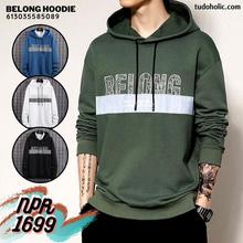 BELONG HOODIE - Autumn Hooded Pullover For Men