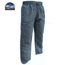 Dark Grey Cotton Trouser For Men