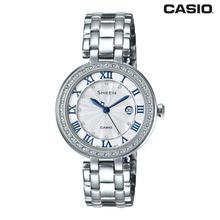 Casio Sheen Round Dial Analog Watch For Women -SHE-4034D-7AUDR
