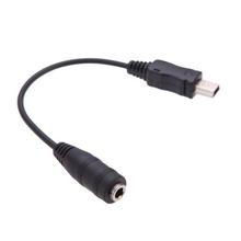 Mini USB to 3.5mm Mic Microphone Adapter Cable Cord for go