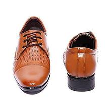 NMT Men's Dotted Black/Brown Formal/Official/Formal Shoes