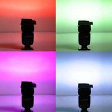 Universal Flash Gels Lighting Filter Combination Kits for Camera Flash light 12 Colors