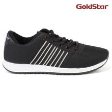 Goldstar White Sole Sport Shoes For Men- Black