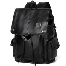 CHINA SALE-   WILDKARD Men's Fashion PU Leather Backpack