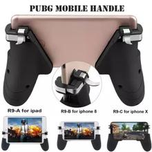 1Pair PUBG Mobile Game Pad Metal Gamepad For Pubg Controller L1R1 Shooter Fire Trigger For Joy Stick Pubg Gaming Accessories