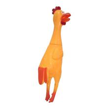 Yellow Hen Model Popper Toy