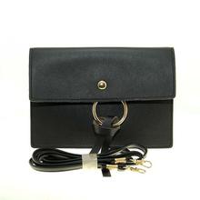 Black Simple circle ring element Women Bag (4709000208001)