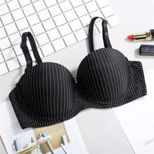 Sexy Push Up Bras for Women Unlined Beading Super Double Push Up Bra