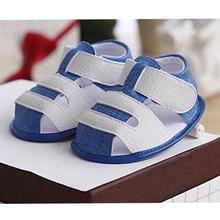 PU Leather Summer Pink Sandals Breathable Soft Bottom Baby Toddler Shoes