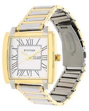 Titan Analogue Multi-Colour Dial Men'S Watch -1586Bm01