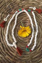 Nirvana White Yak Bone Beaded Prayer Mala