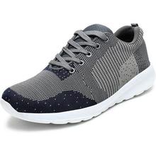 BUWCH Men Black Running Sports Shoe