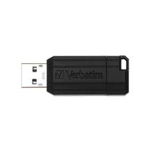 Verbatim 16GB Pinstripe USB Flash Drive - Black