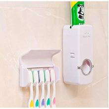 Kitchen Point Automatic Toothpaste Dispenser and 5 Toothbrush Holder