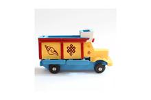 Yellow/Blue Wooden Truck For Kids