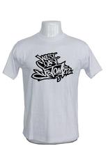 Wosa - Grey West Coast Customs Graffiti Printed T-shirt For Men