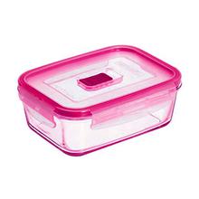 Luminarc Lunch Box Temp Rect Pure Box Pink –  2 Pc Set