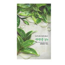 (Korean Cosmetic) Nature Republic Mask Sheet Green Tea KL-5-33