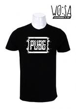 Wosa -VIBE PUBG LOGO Black Printed T-shirt For Men