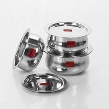 Sumeet 3 Pcs Stainless Steel Induction & Gas Stove