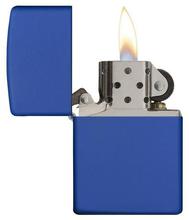 Zippo Royal Blue Matte Classic Lighter 229