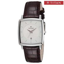 Titan 9159SL01 Classique Analog White Dial Watch For Men