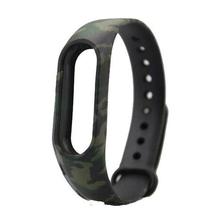 Colorful Silicone Strap Xiaomi Mi Band 2 Wristband Camouflage Wrist