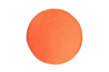 Felt Solid Round Cushion - Orange