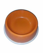 Bamboo Pet Bowl (Orange)