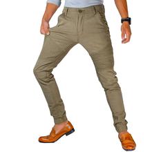 Virjeans Stretchable Cotton Joggers for Men (VJC 702) Brown