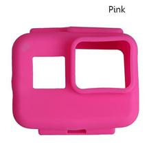 Colorful Soft Silicone Rubber Frame Protective Case for GoPro Hero 5 6 7 Black Protective Cover for Go Pro 5 Camera Accessories