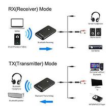 2 in 1 BT 4.2 Audio Receiver and Transmitter Wireless USB Adapter Home Music Stereo System Adapter Car Kit Accessory