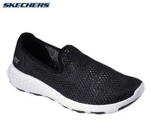 Skechers Black Gowalk Cool Slip On Shoes For Women - 15650-BKW