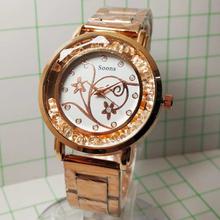 SOONS ROSE GOLD METAL WATCH