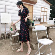 Floral dress _2020 summer women's beach dress women's